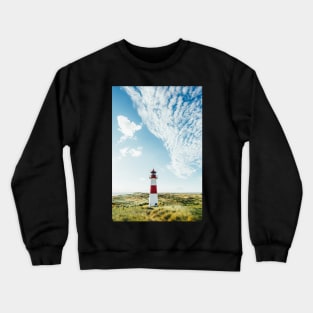 Lighthouse on Sylt (Germany) Crewneck Sweatshirt